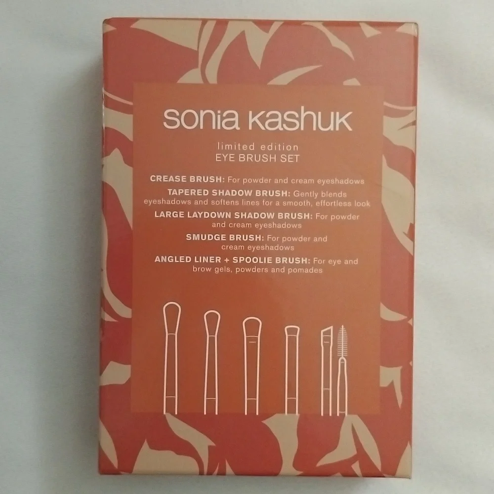Sonia Kashuk Limited Edition Eye Makeup Brush Set - 5ct NEW SEALED